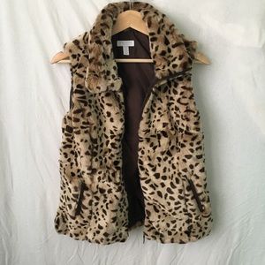 Charter Club Faux Fur Vest
